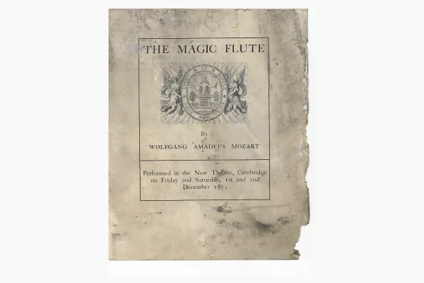 Programme for the Magic Flute