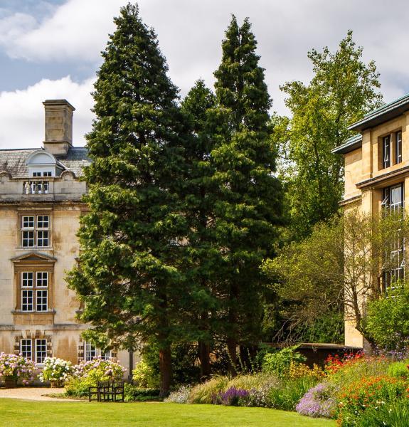 Fellows' Building from the Fellows' Garden